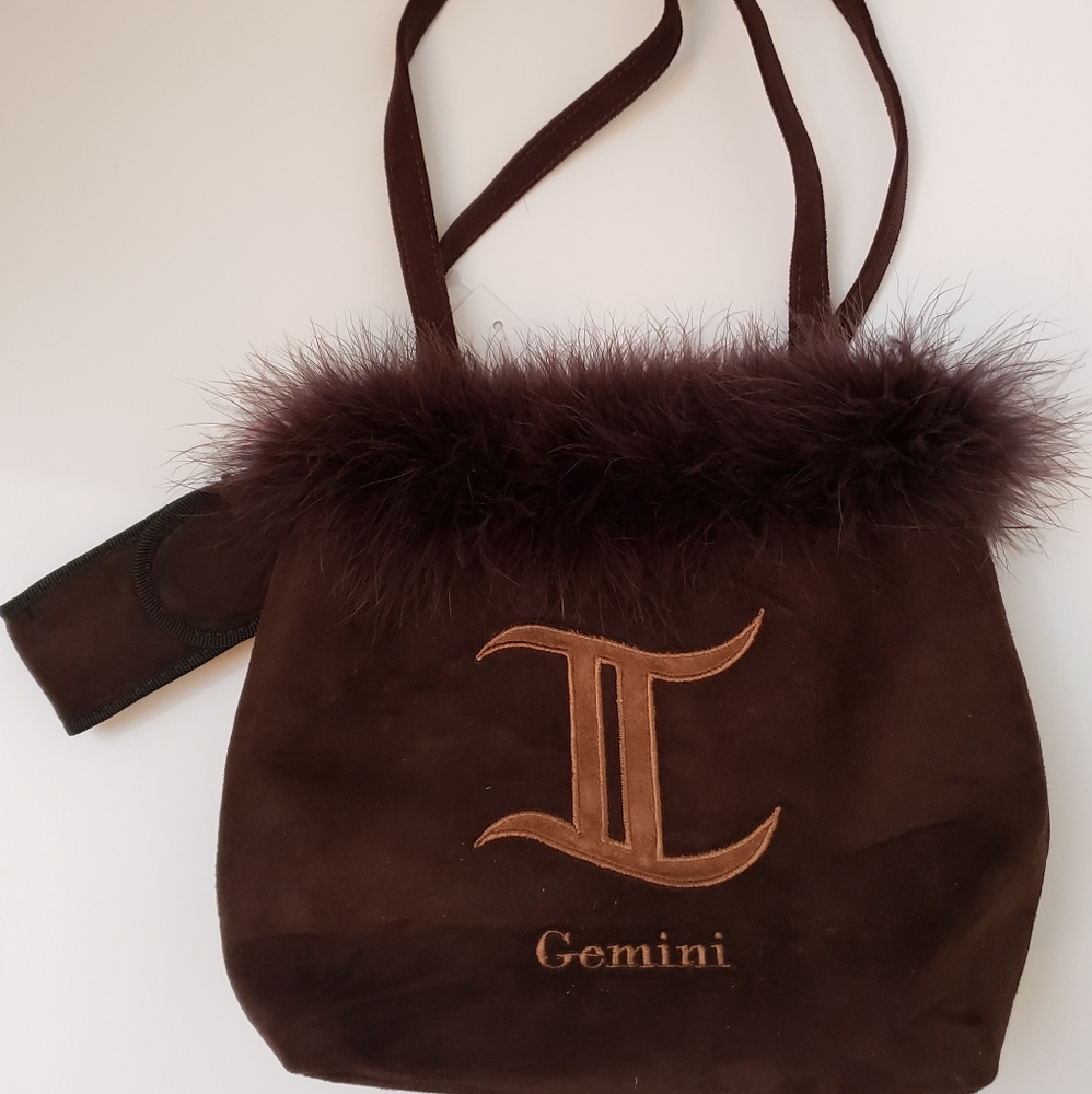 NWT Gemini boho style shoulder bag with small case